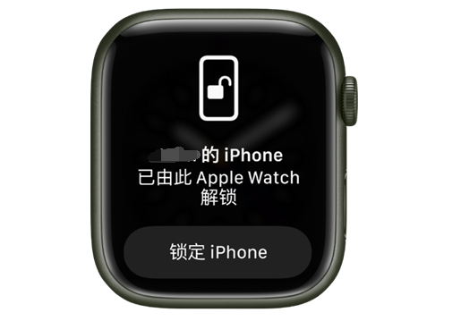 东宁苹果手机维修分享用 AppleWatch 解锁配备面容 ID 的 iPhone方法 