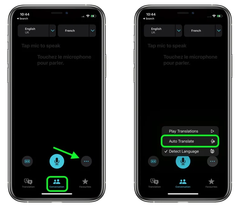东宁苹果手机维修分享iOS 15 “翻译” App 新改进 