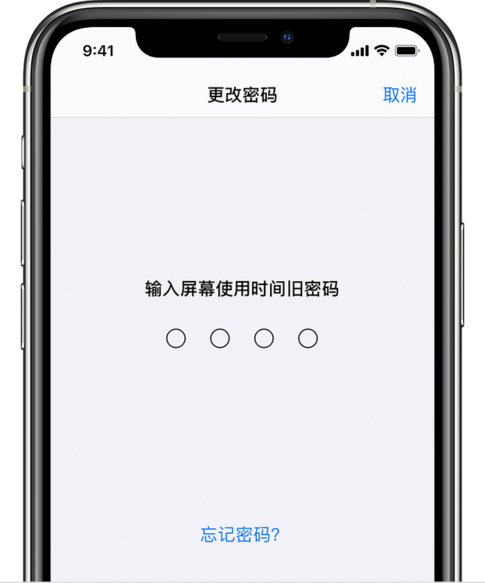 东宁苹果手机维修分享iOS 14 忘记屏幕使用时间密码怎么办 